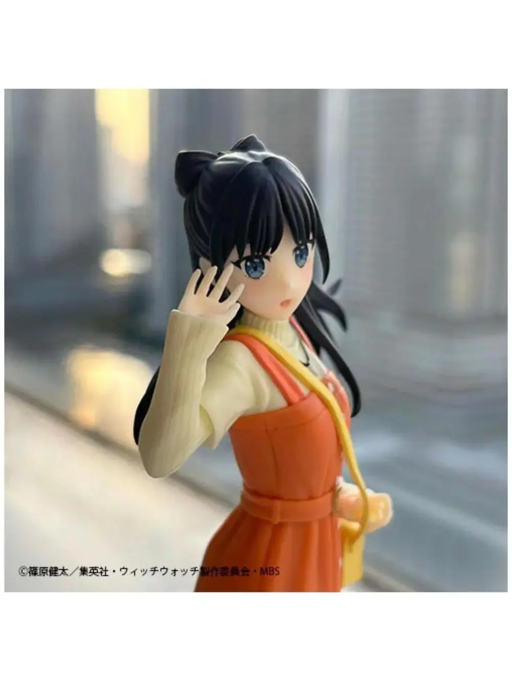 SEGA Witch Watch Nemu Otogi Figure Orange Dress Anime Prize Excellent Condition
